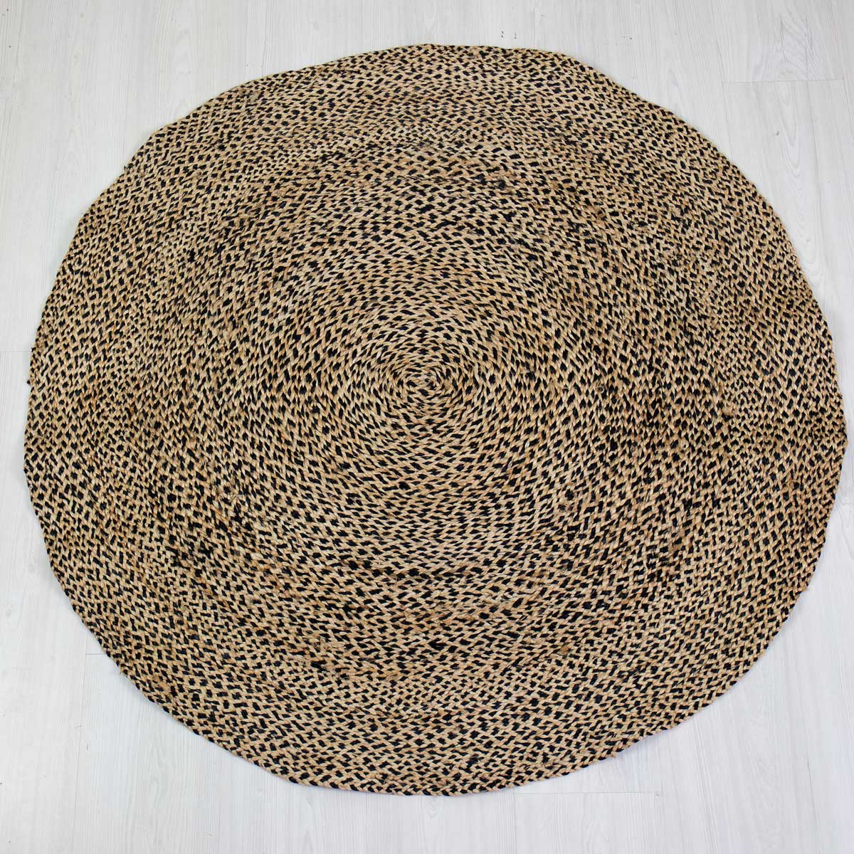 MELINDA Jutematta 120 cm, natur/svart