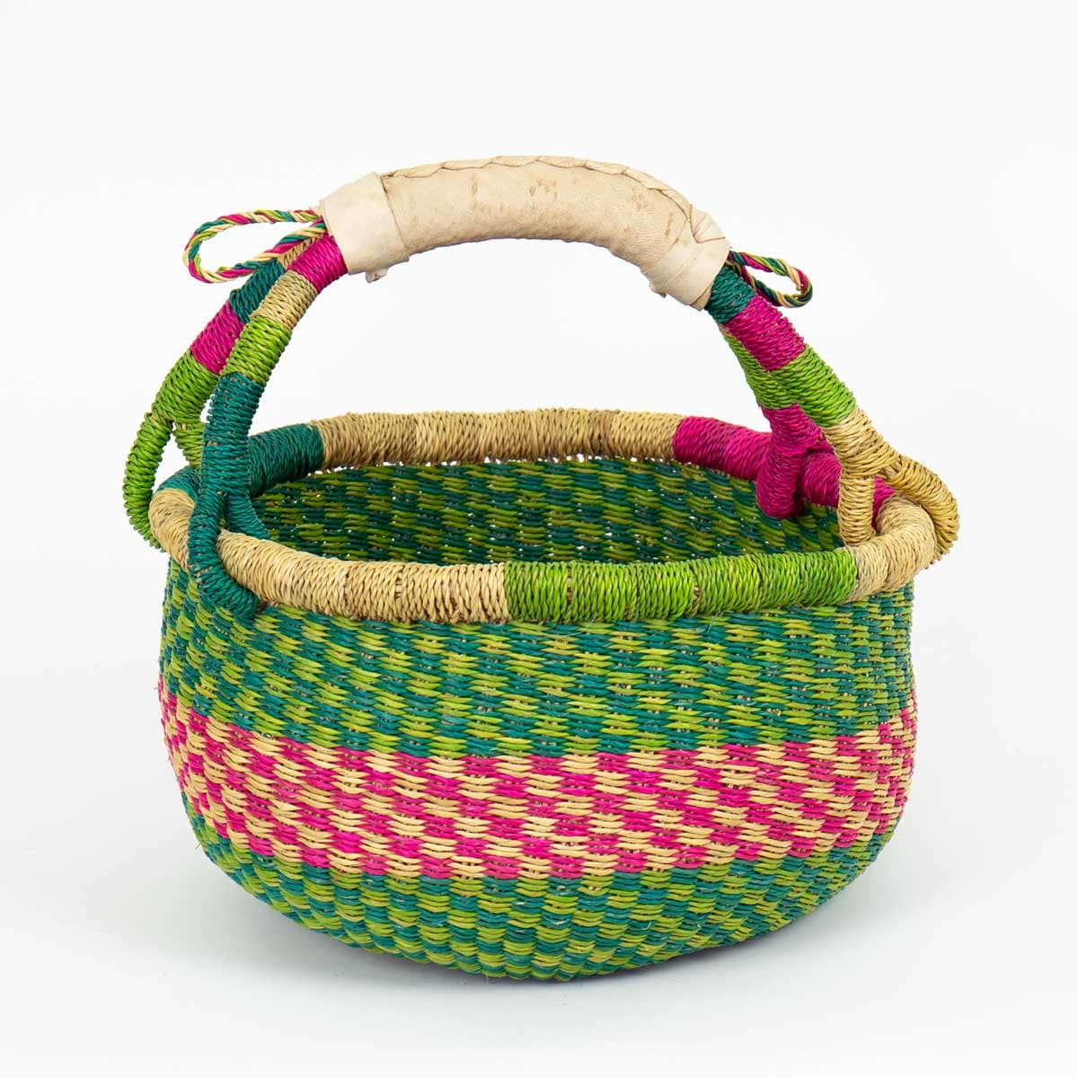 MINIBOLGA CHESS Basket, green/pink