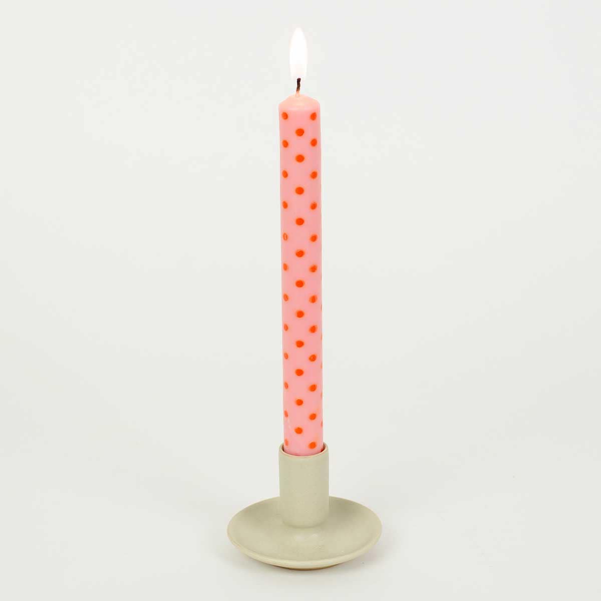 MINIDOT Ljus 2-pack, rosa/orange