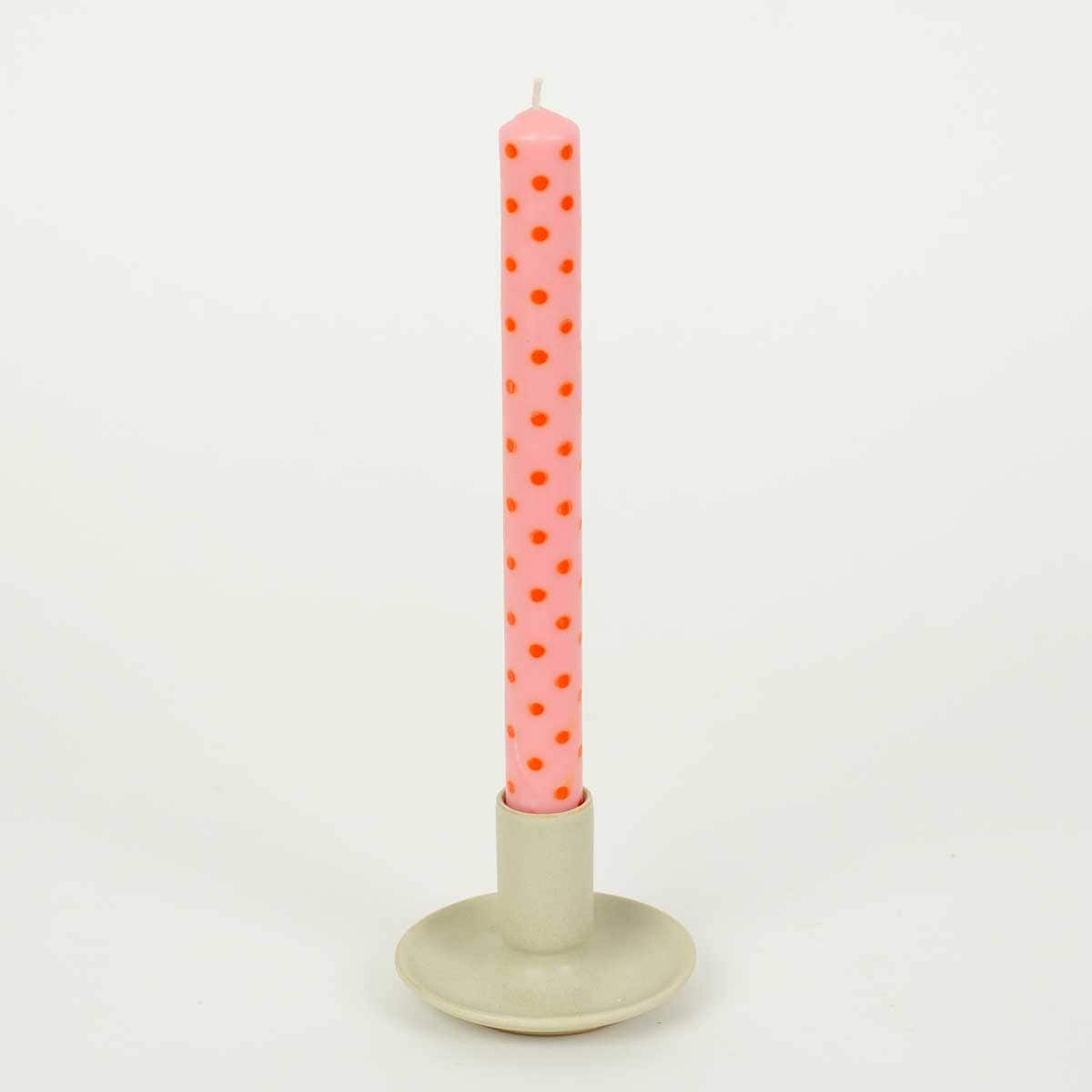 MINIDOT Ljus 2-pack, rosa/orange