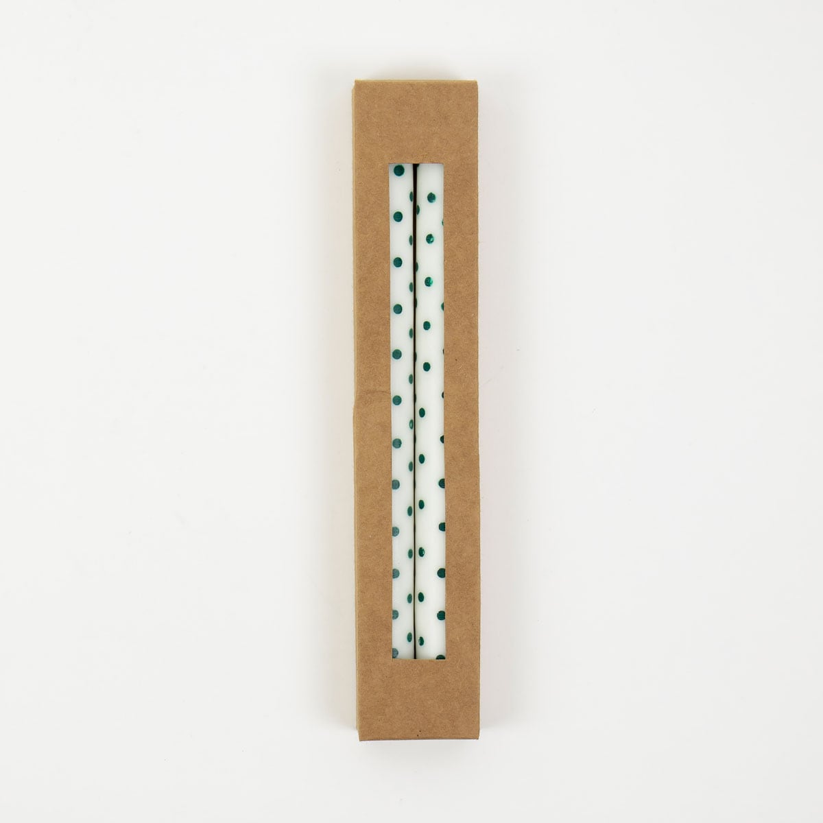 MINIDOT Candle 2-p, white/green