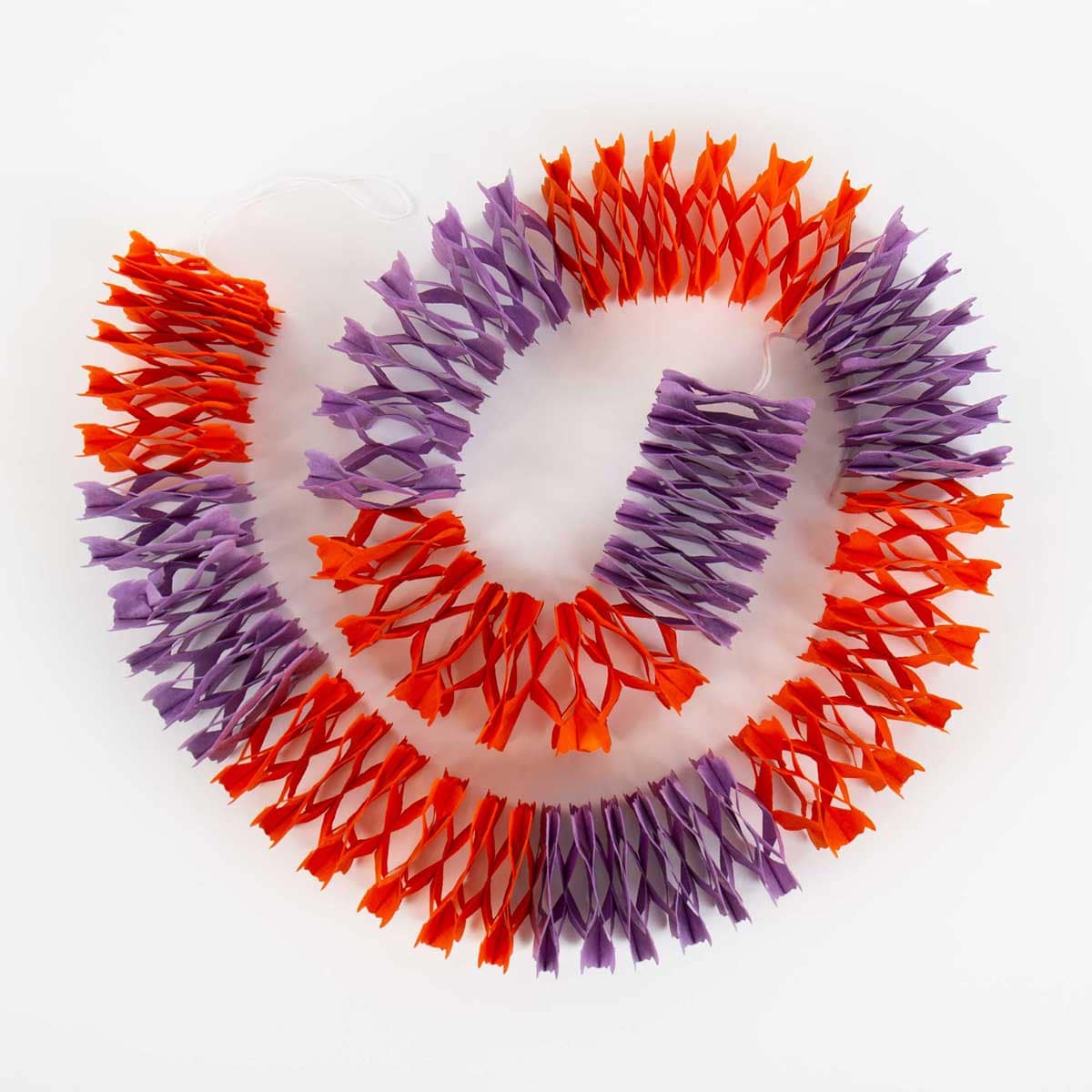 MINI Garland, lilac/orange