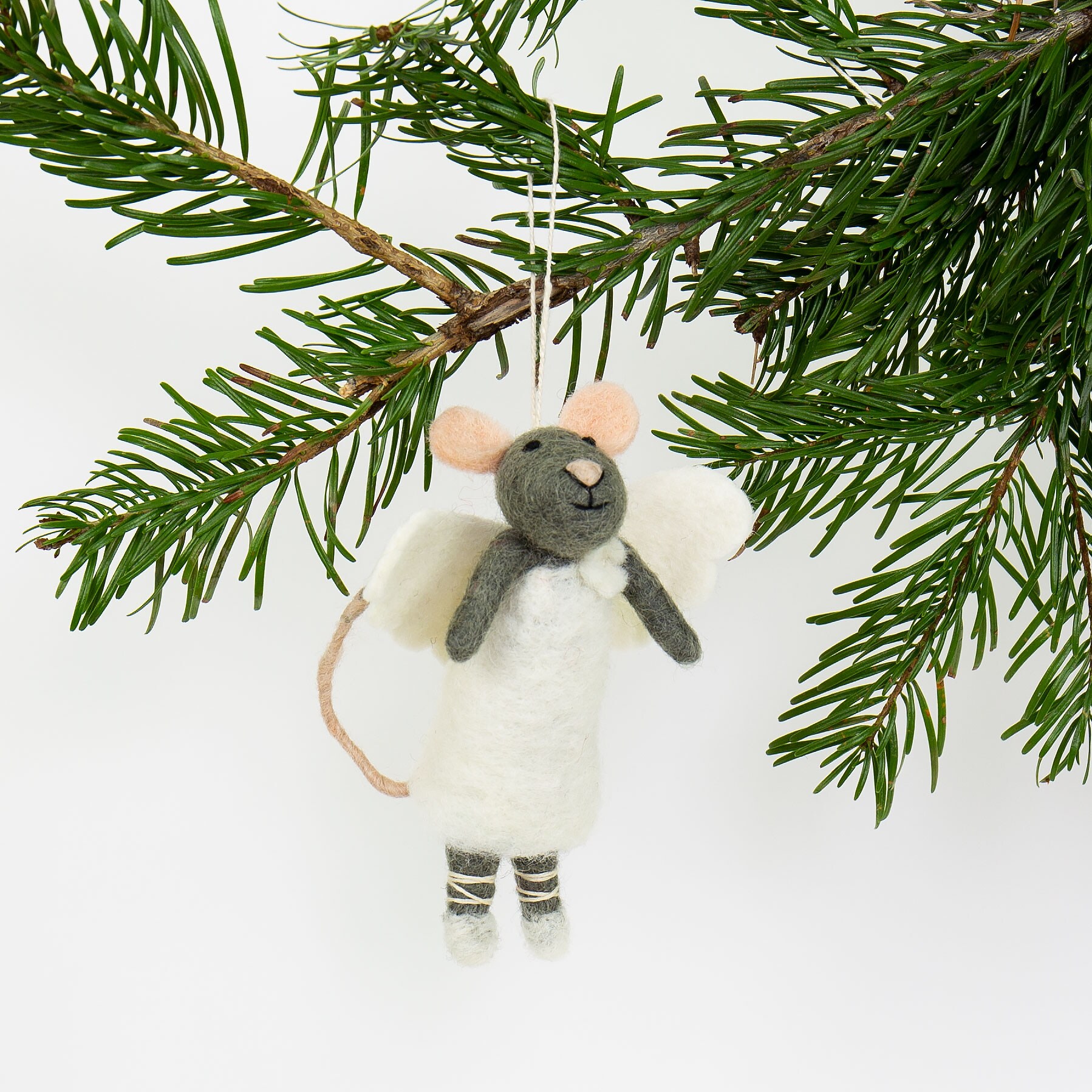 MOUSE ANGEL Christmas ornament