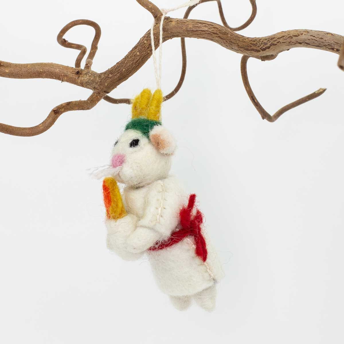 MOUSE LUCIA Christmas ornament