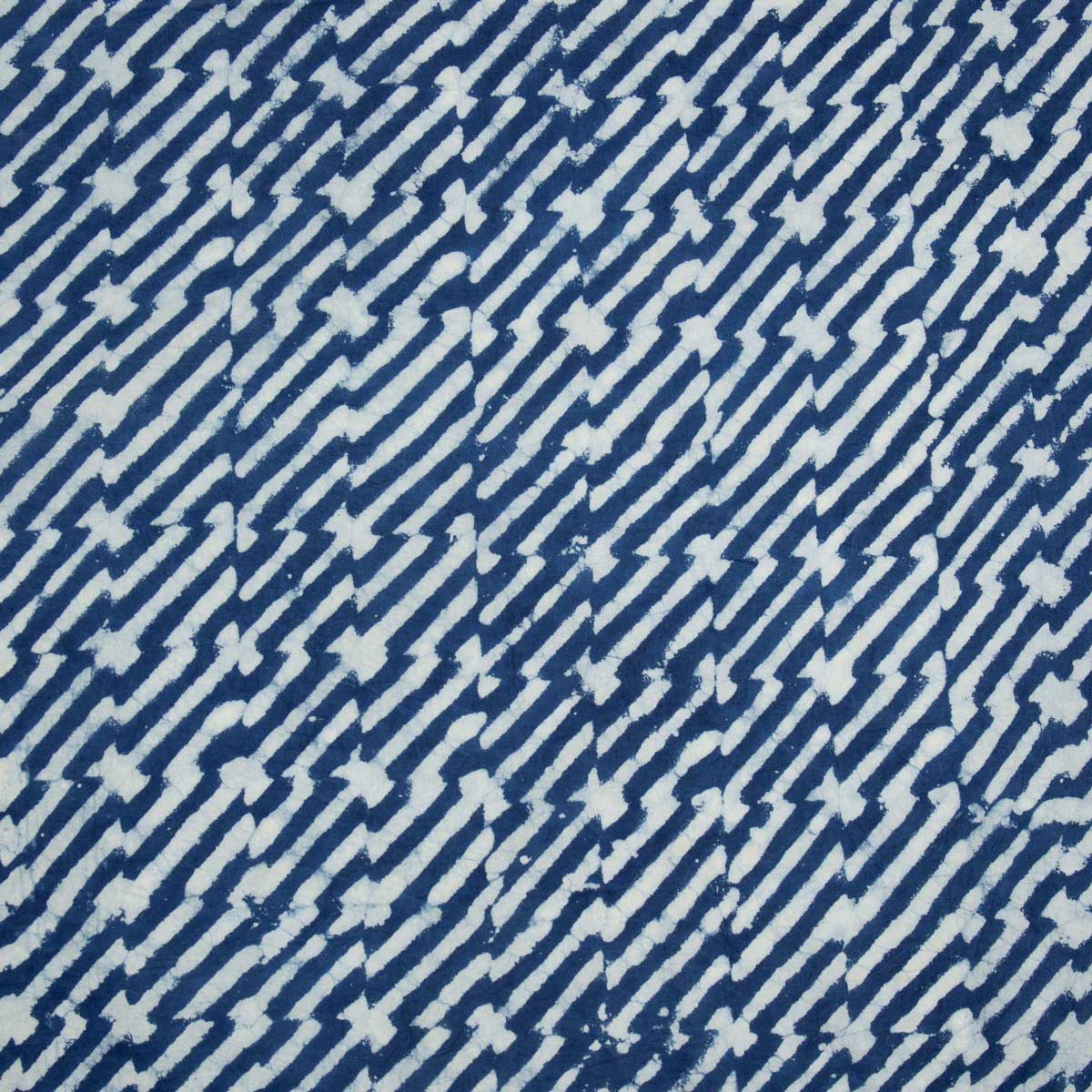 NATURAL Diagonal Metervara, indigo