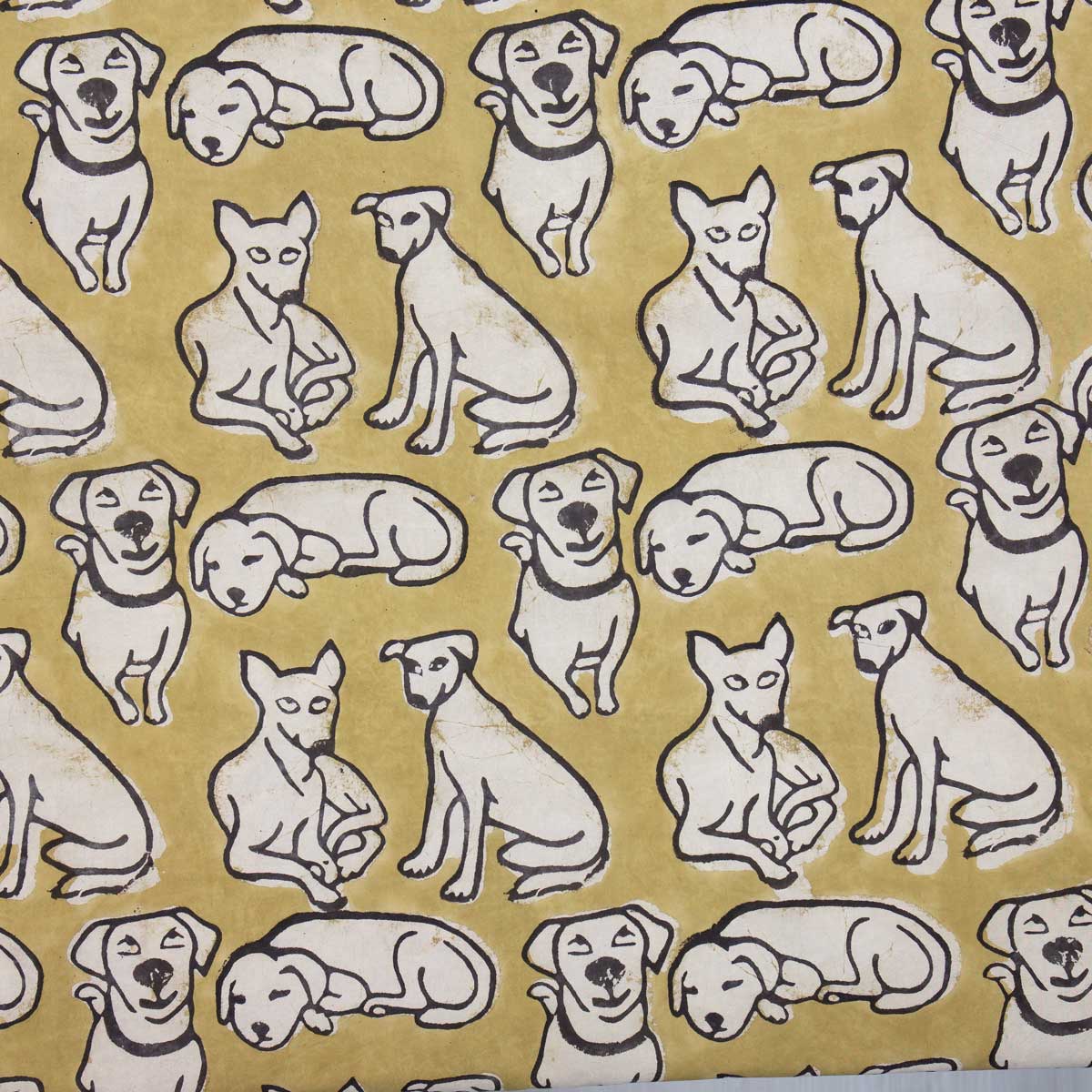 NATURAL Dogs Metervara, gul