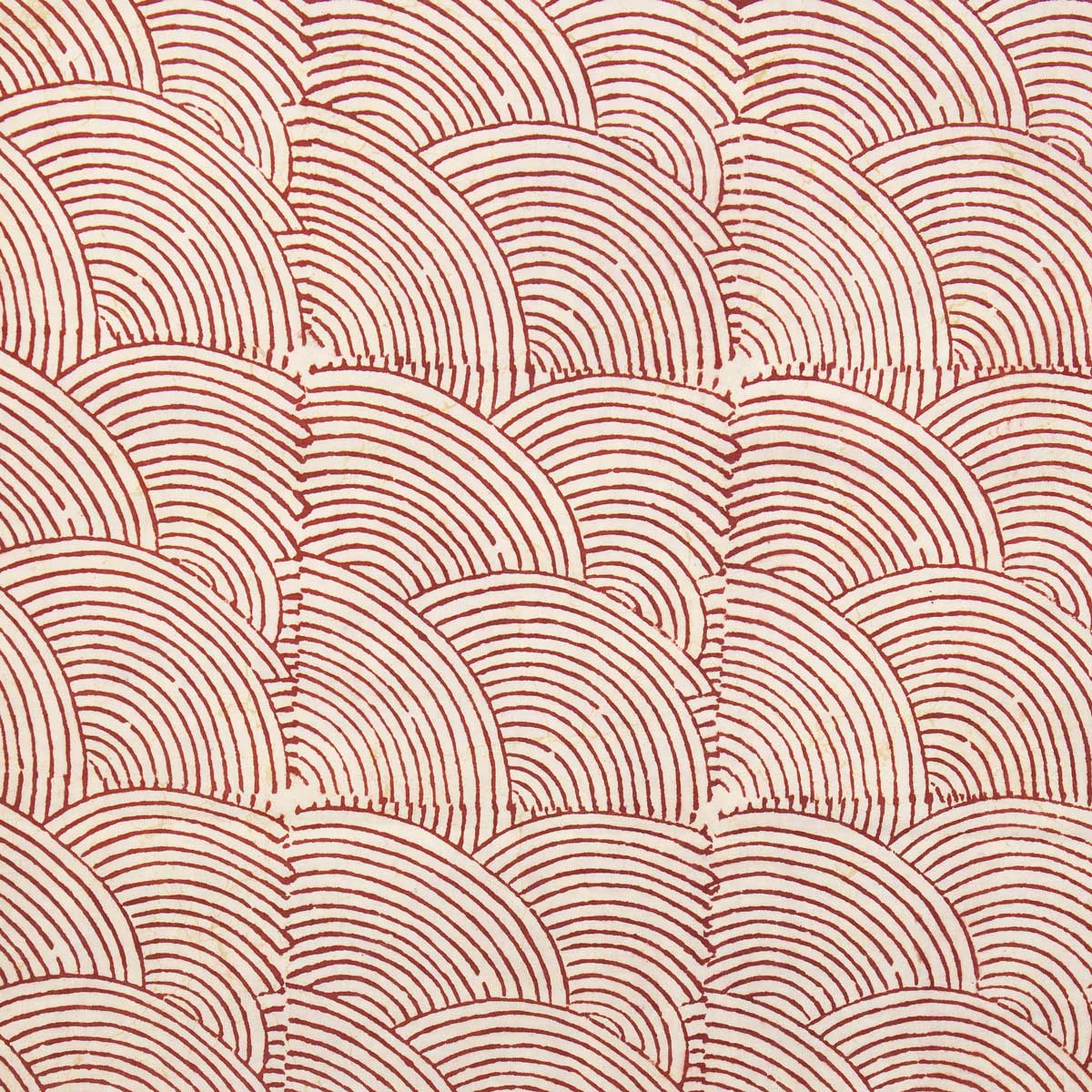 NATURAL WAVE Fabric, red