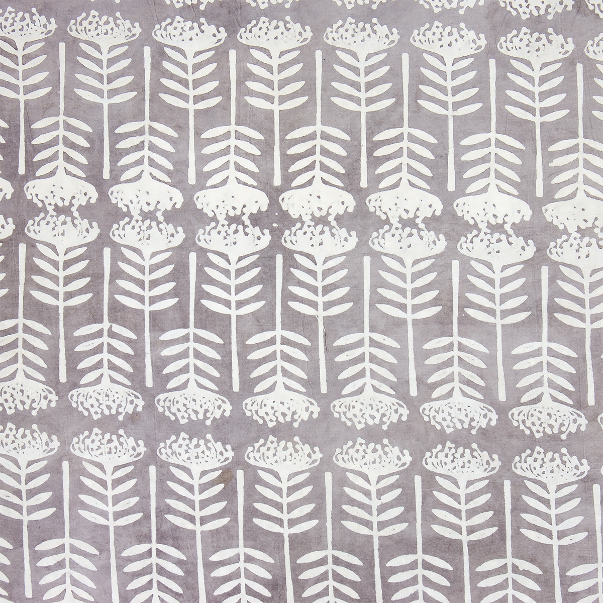 NATURAL Flora Fabric, grey