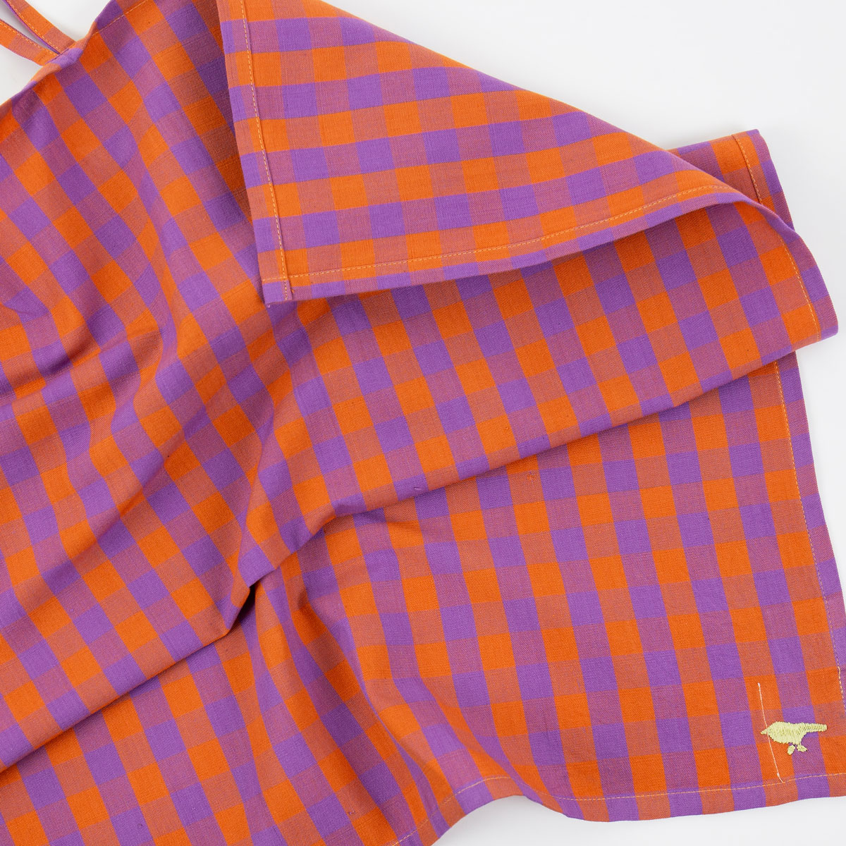 NINA Handduk, orange/lila