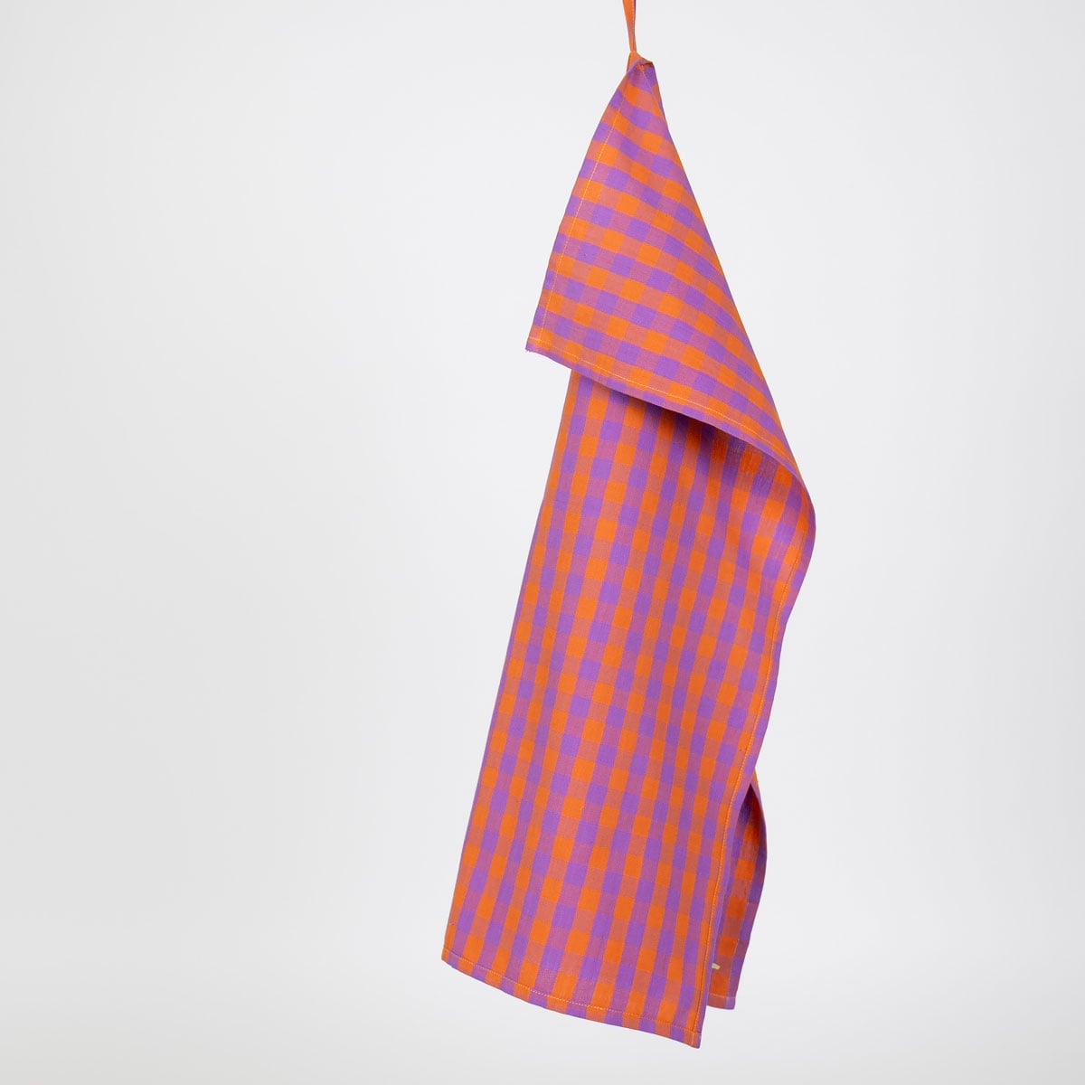 NINA Handduk, orange/lila