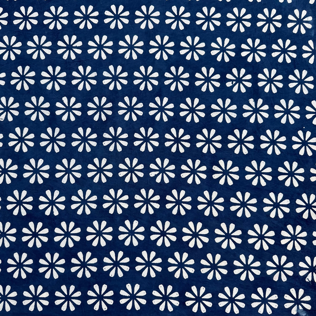 NATURAL Daisy Metervara, indigo
