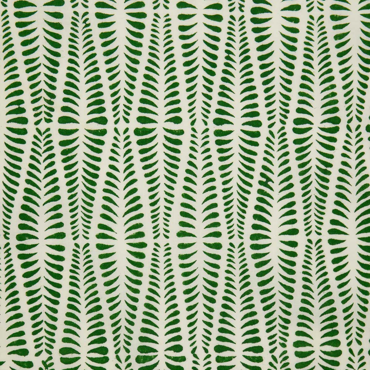 ORMBUNKE Fabric, green/white