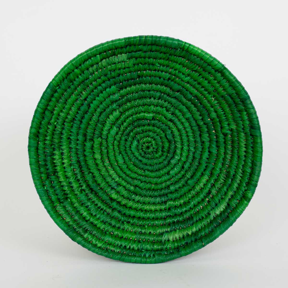 PALM COLOR Small bread basket, green