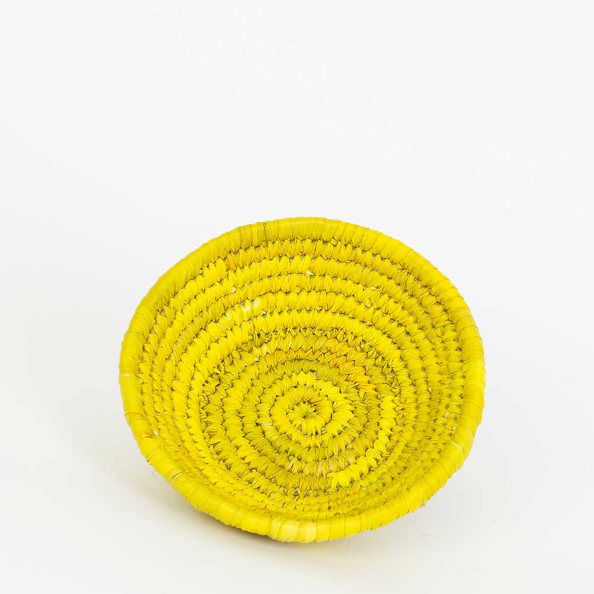 PALM COLOR Mini basket, yellow