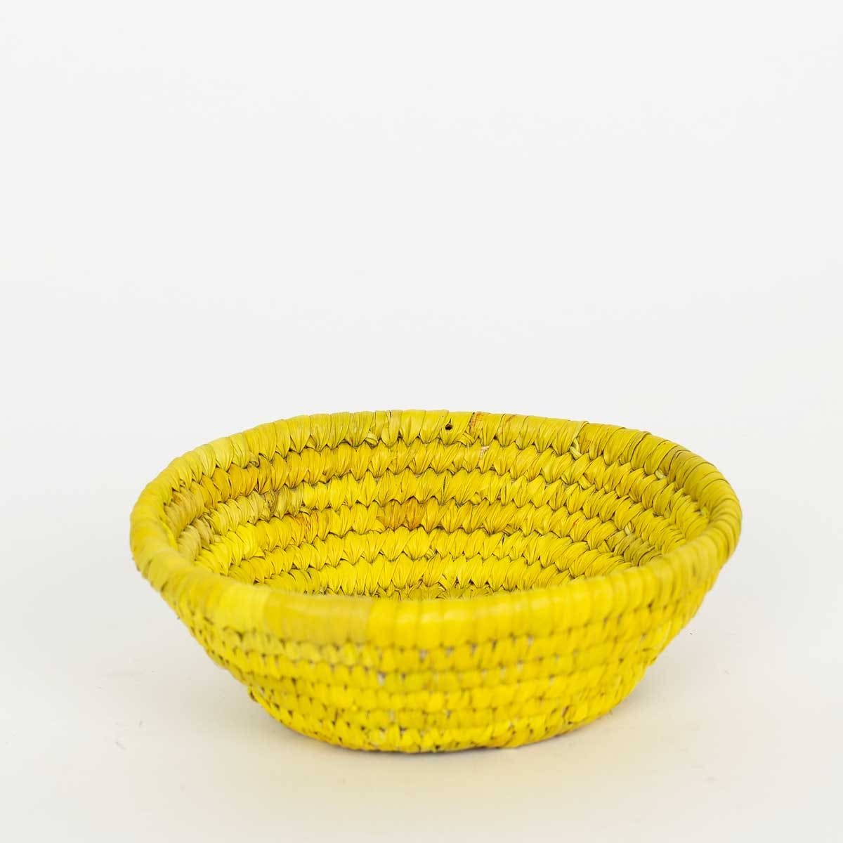PALM COLOR Mini basket, yellow