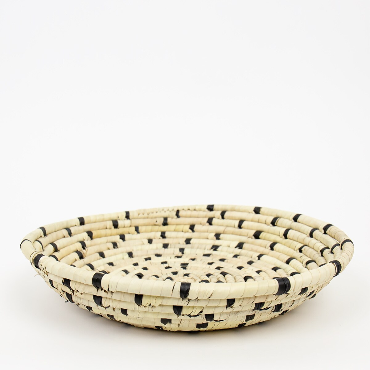 PALM DOT Bread basket, nat/black