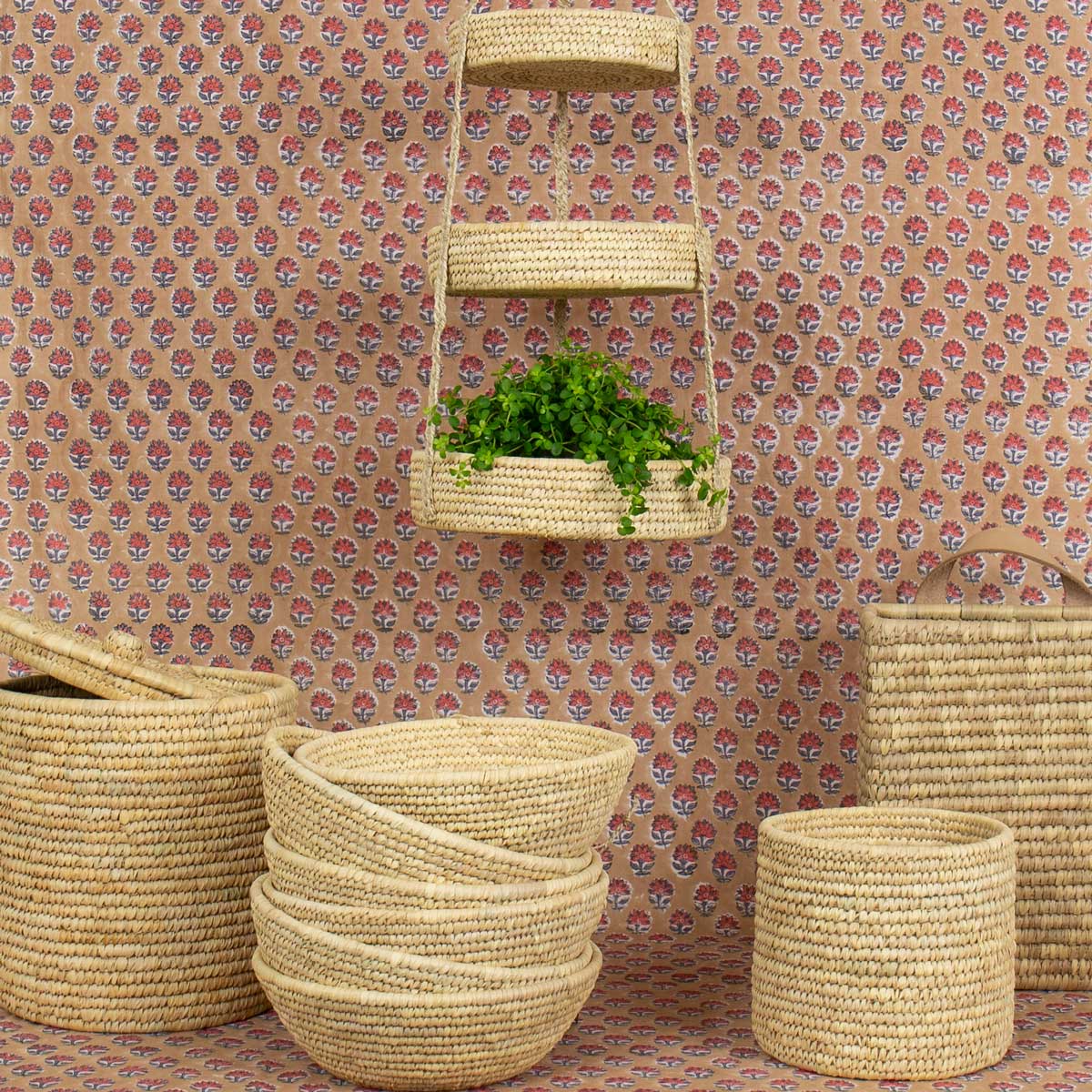 PALM Bread basket, natur