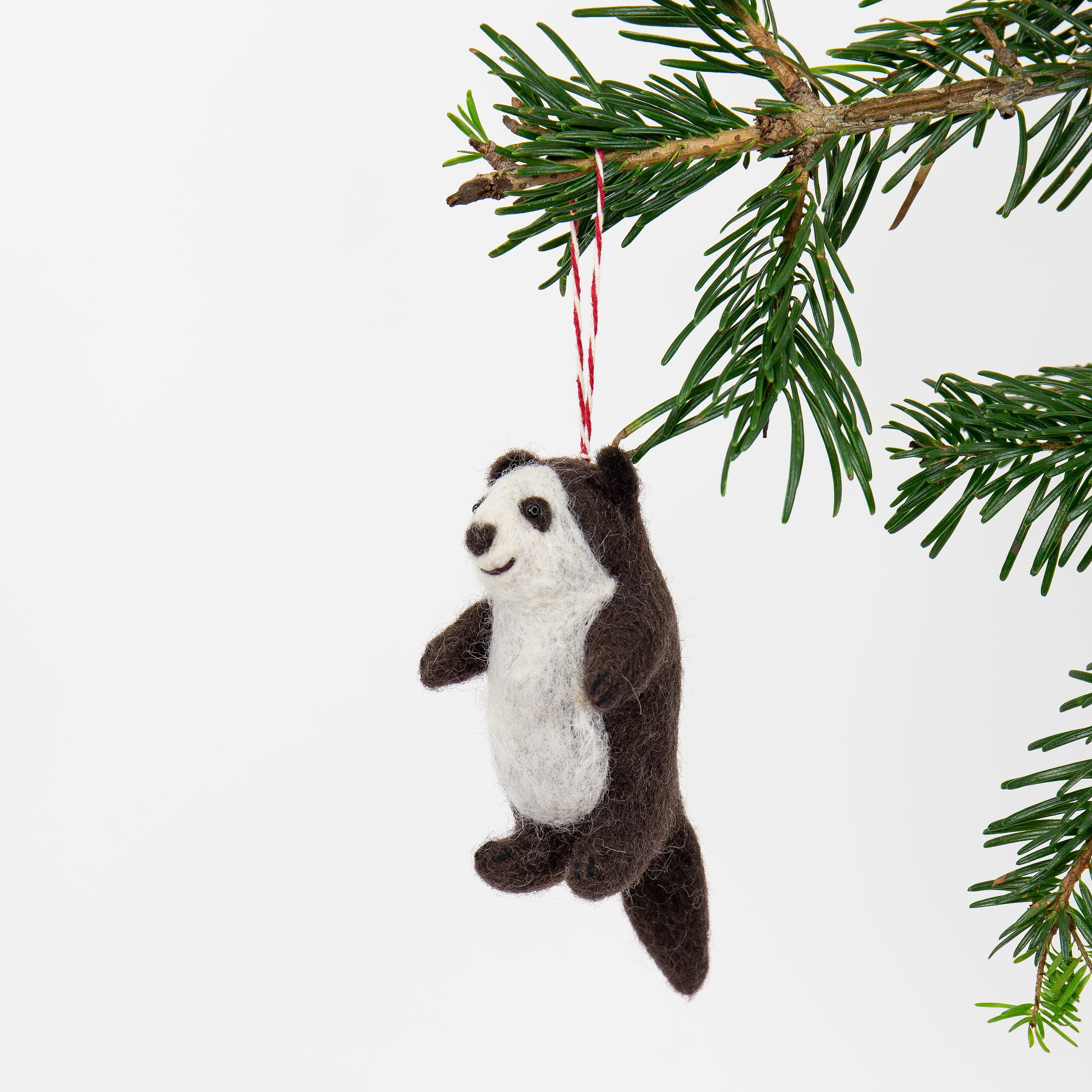 PANDA Christmas ornament