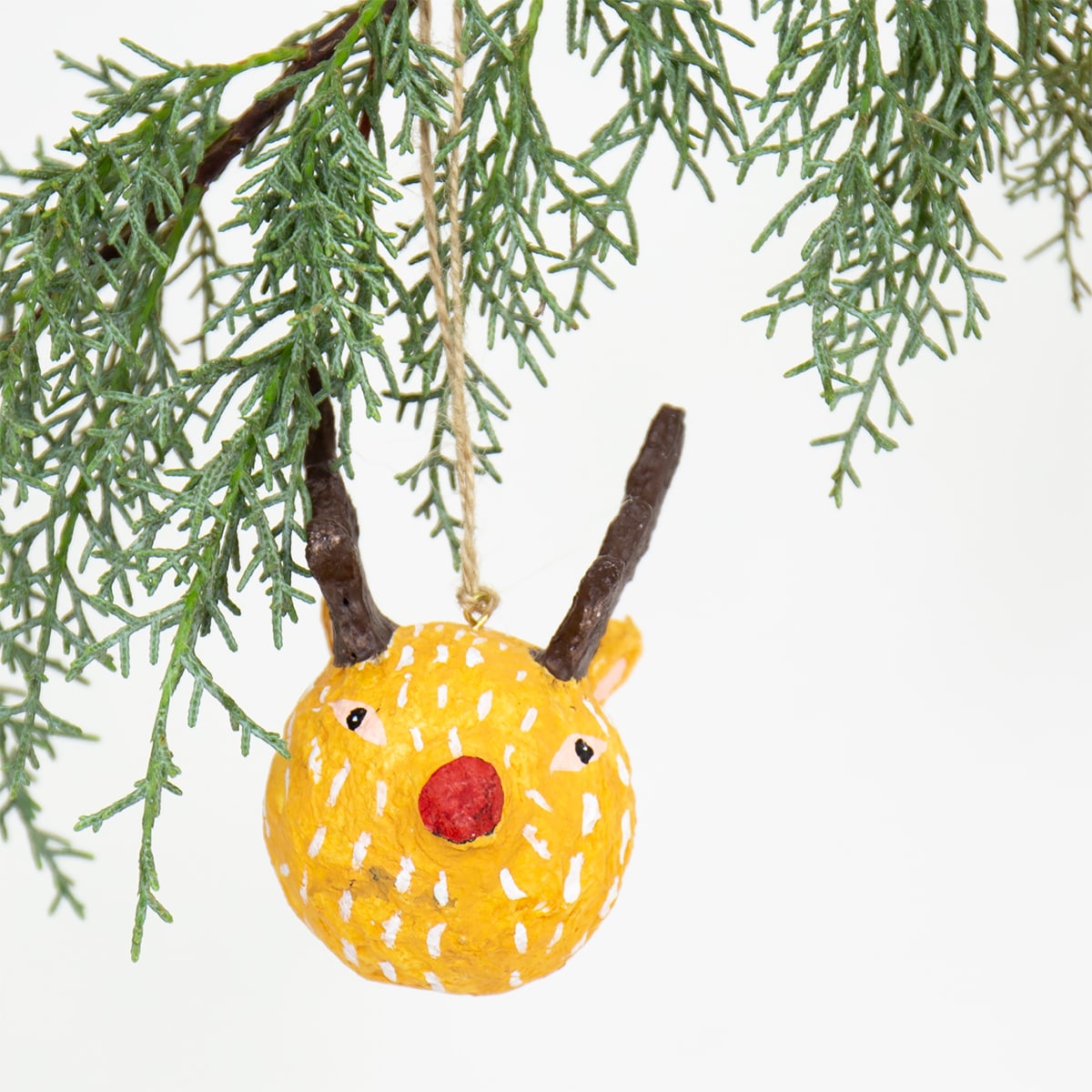 PAPIER DEER Christmas ornament