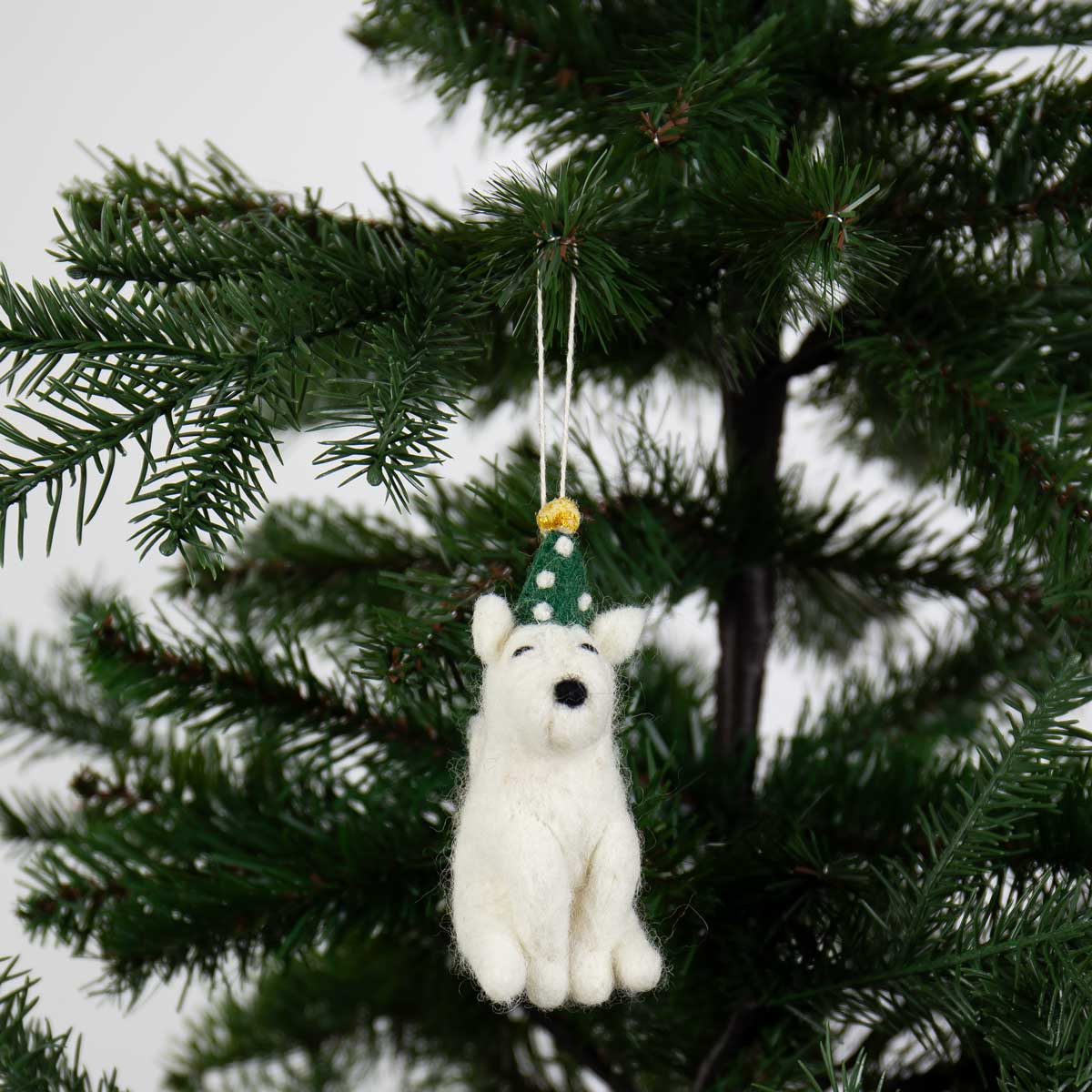 PARTY DOG Christmas ornament