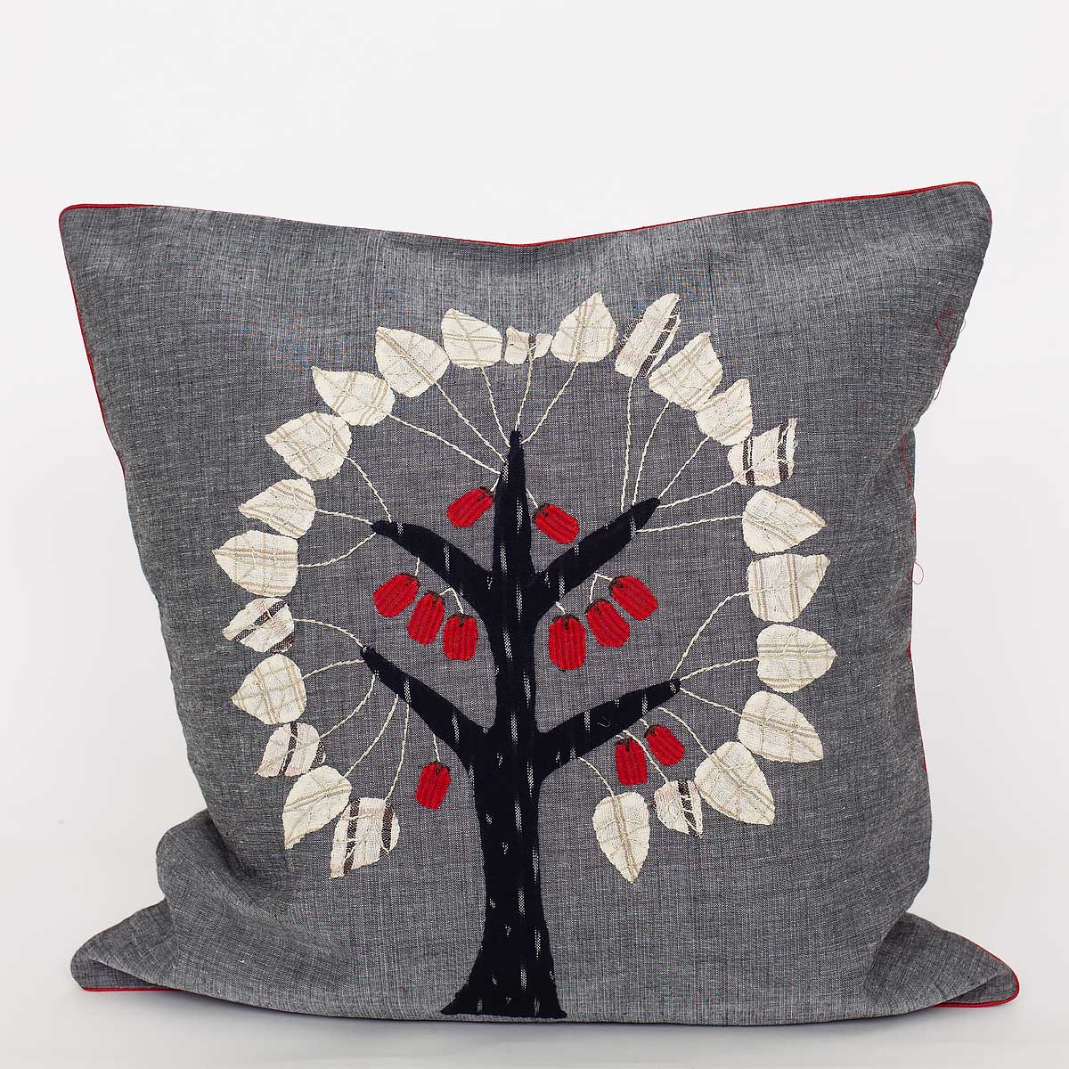 PATCH Cushion cover 40x40 cm grey, no2