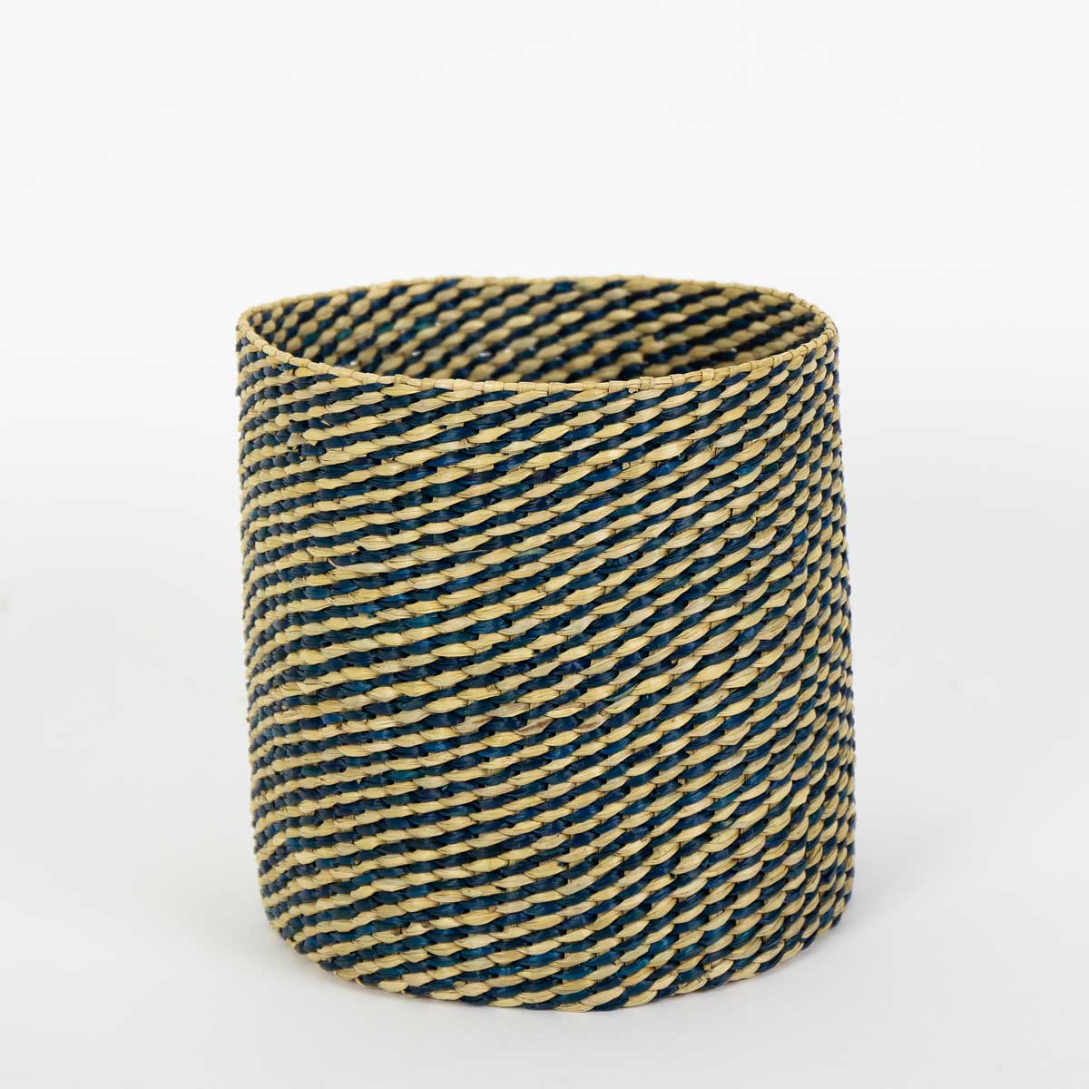 PATTI STRIPE korg, natur/blå
