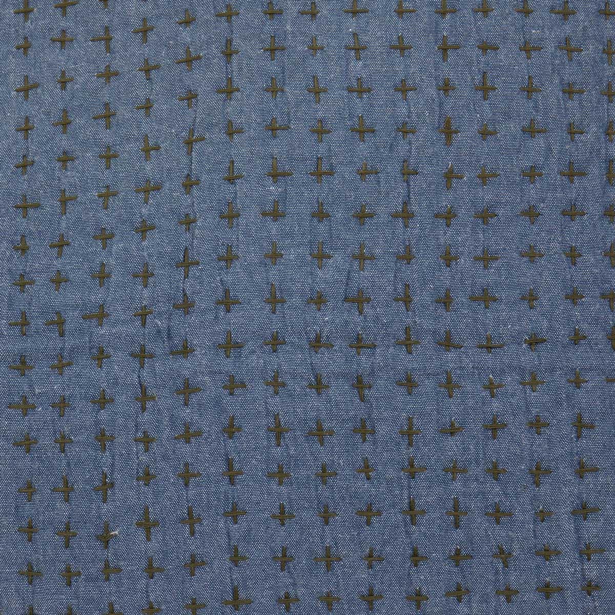PEACOCK Kuddfodral 60x60, blå