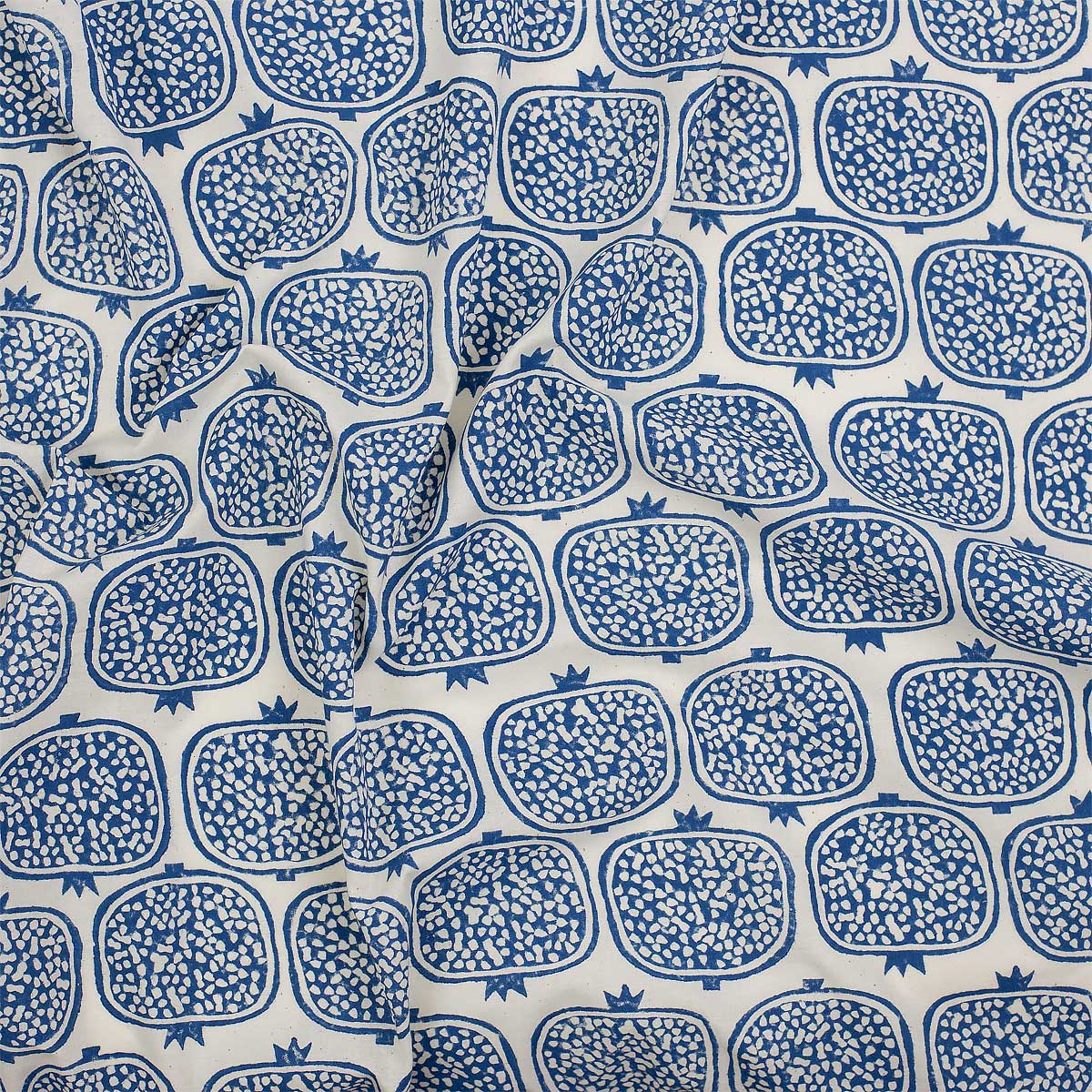 POMEGRANATE Fabric, blue