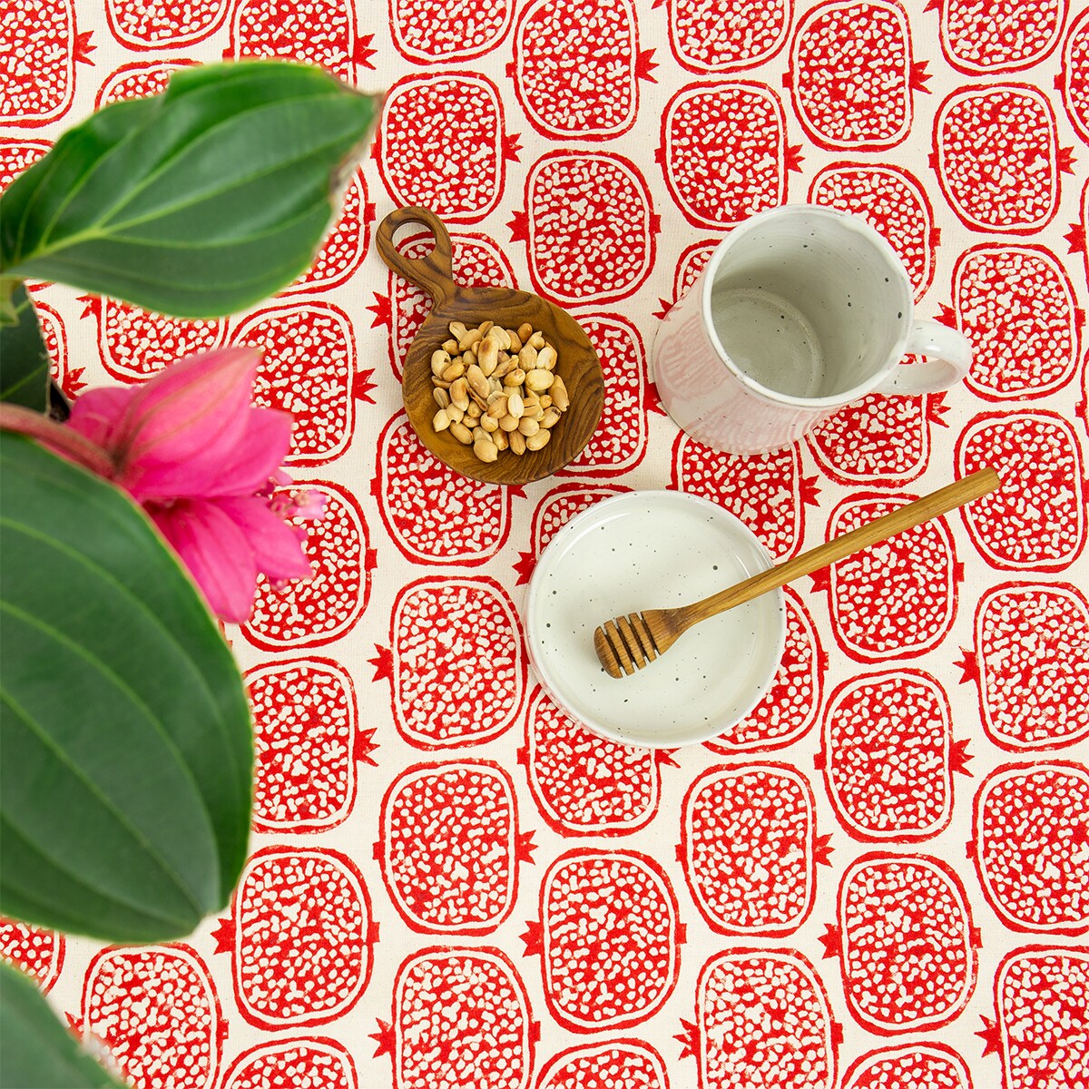 POMEGRANATE Tablecloth, red