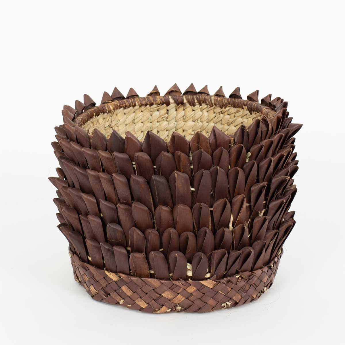 PORCUPINE Basket brown, S