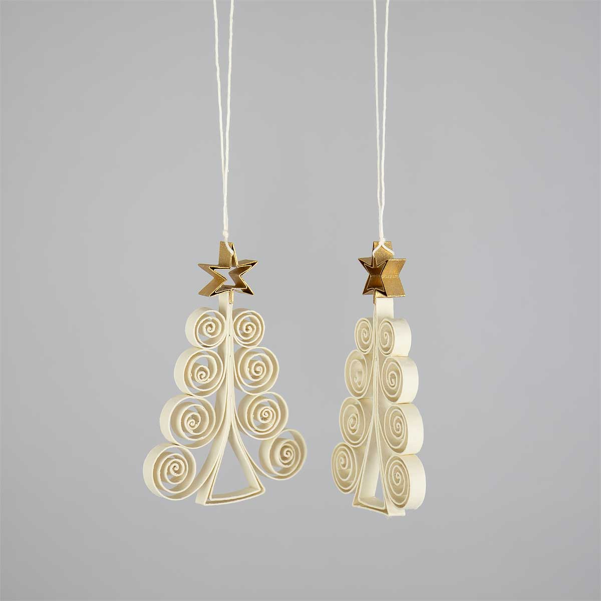 Vit juldekoration - A World of Craft
