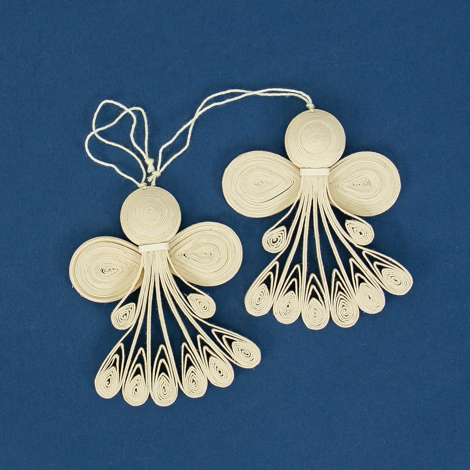 QUILLED ANGEL Julhänge, 2-pack