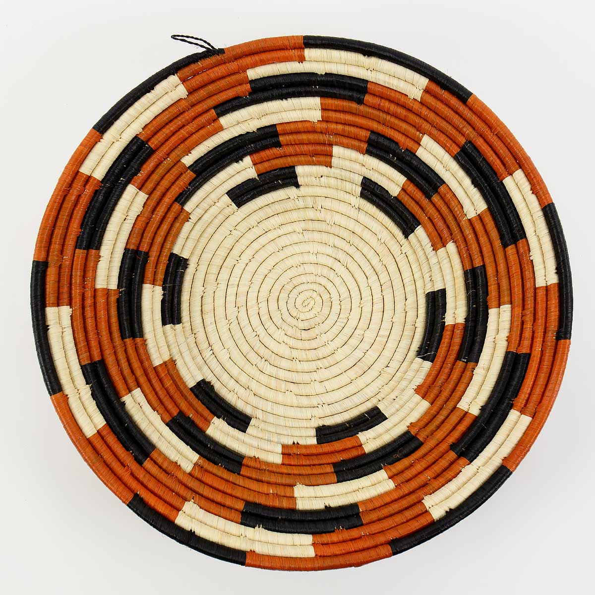 RAFAELA Bread Basket L, orange/black/white
