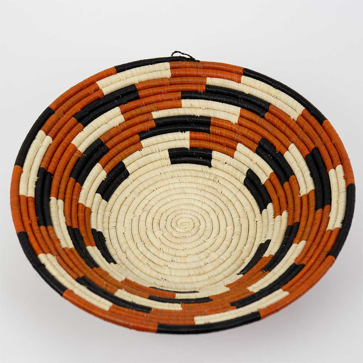 RAFAELA Bread Basket L, orange/black/white