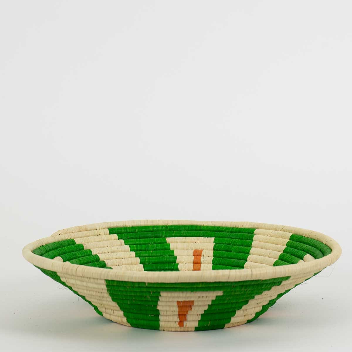 RAFAELA Bread Basket M, green/orange/white