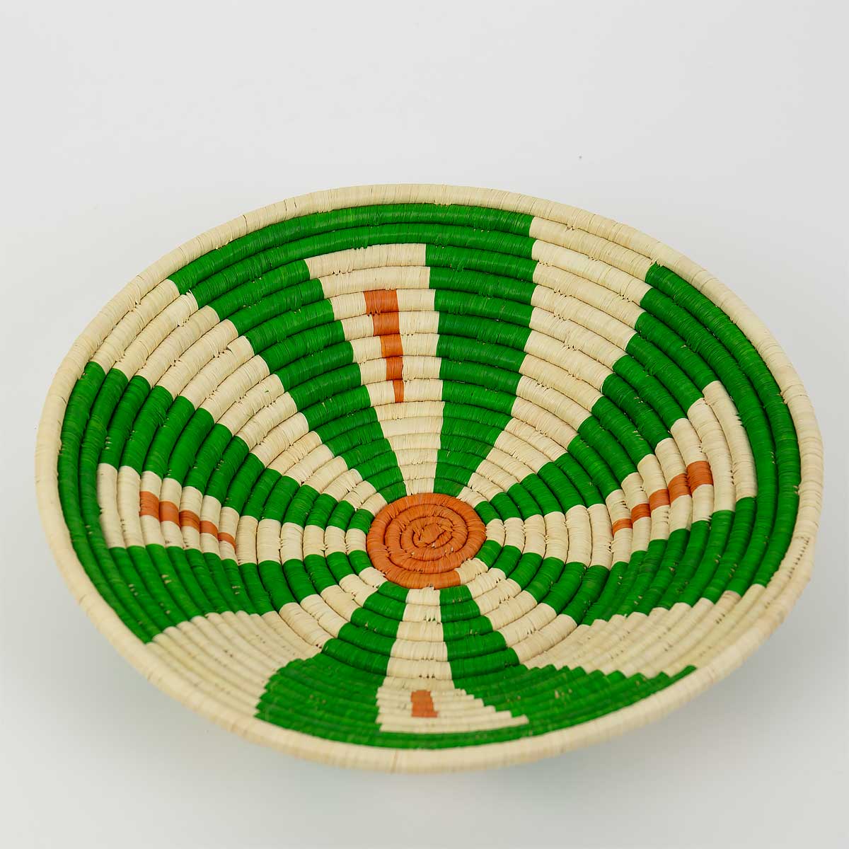 RAFAELA Bread Basket M, green/orange/white
