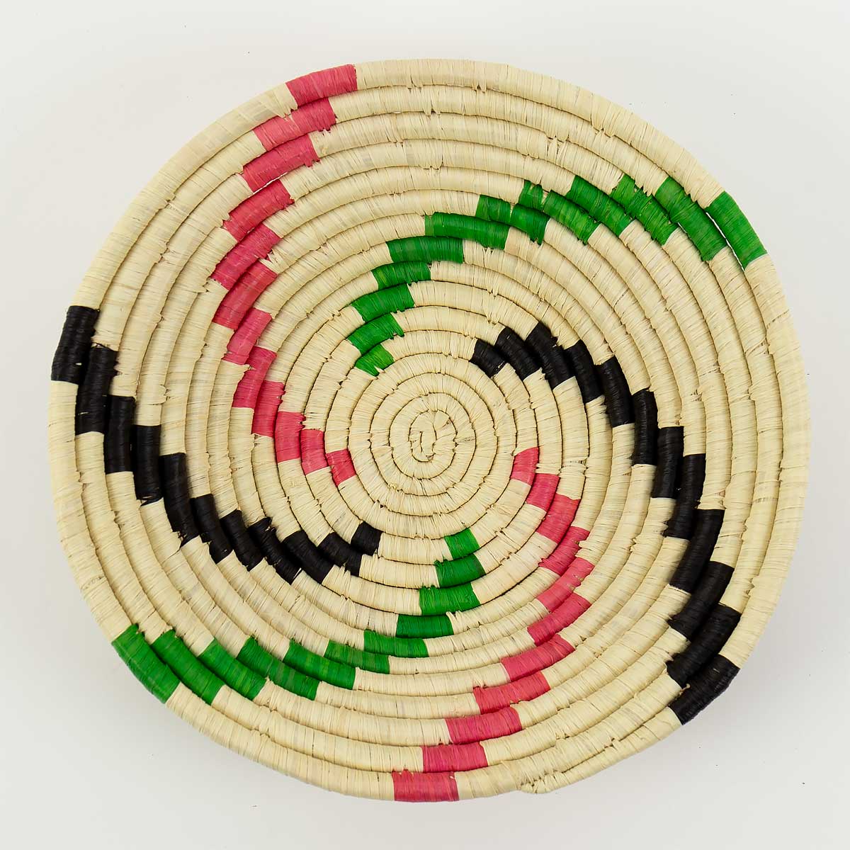 RAFAELA Bread Basket S, white/pink/green/black