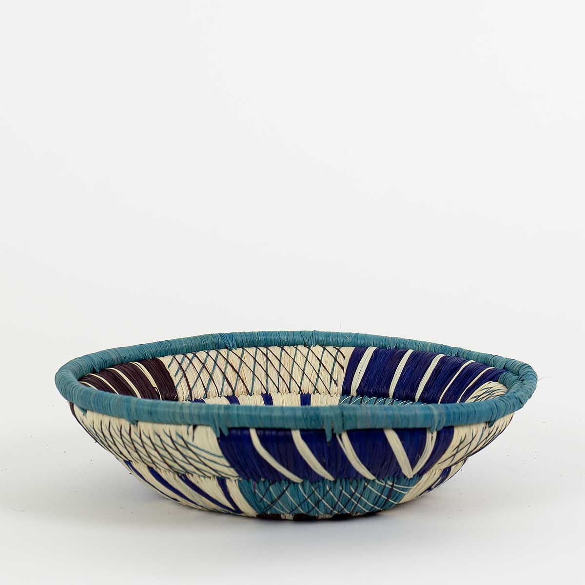 RAFAELA Bread Basket XS, blue/brown/white