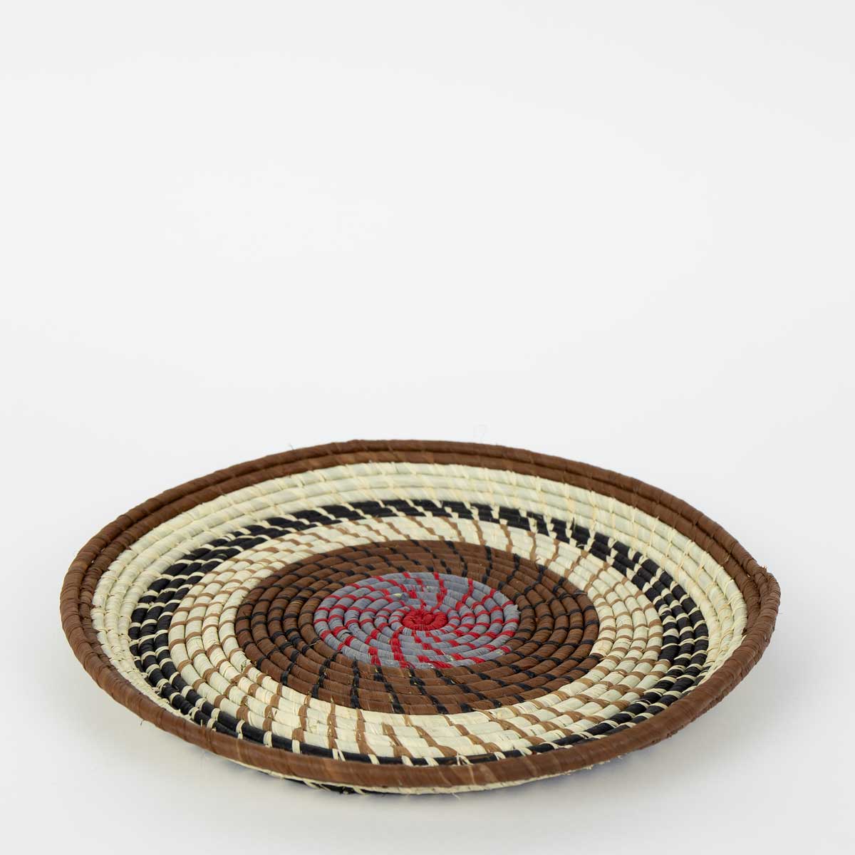 RAFFIA CIRCLES Bread basket