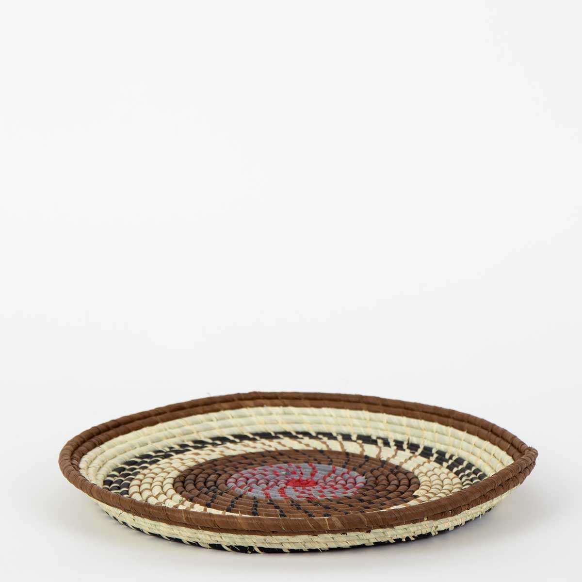 RAFFIA CIRCLES Bread basket
