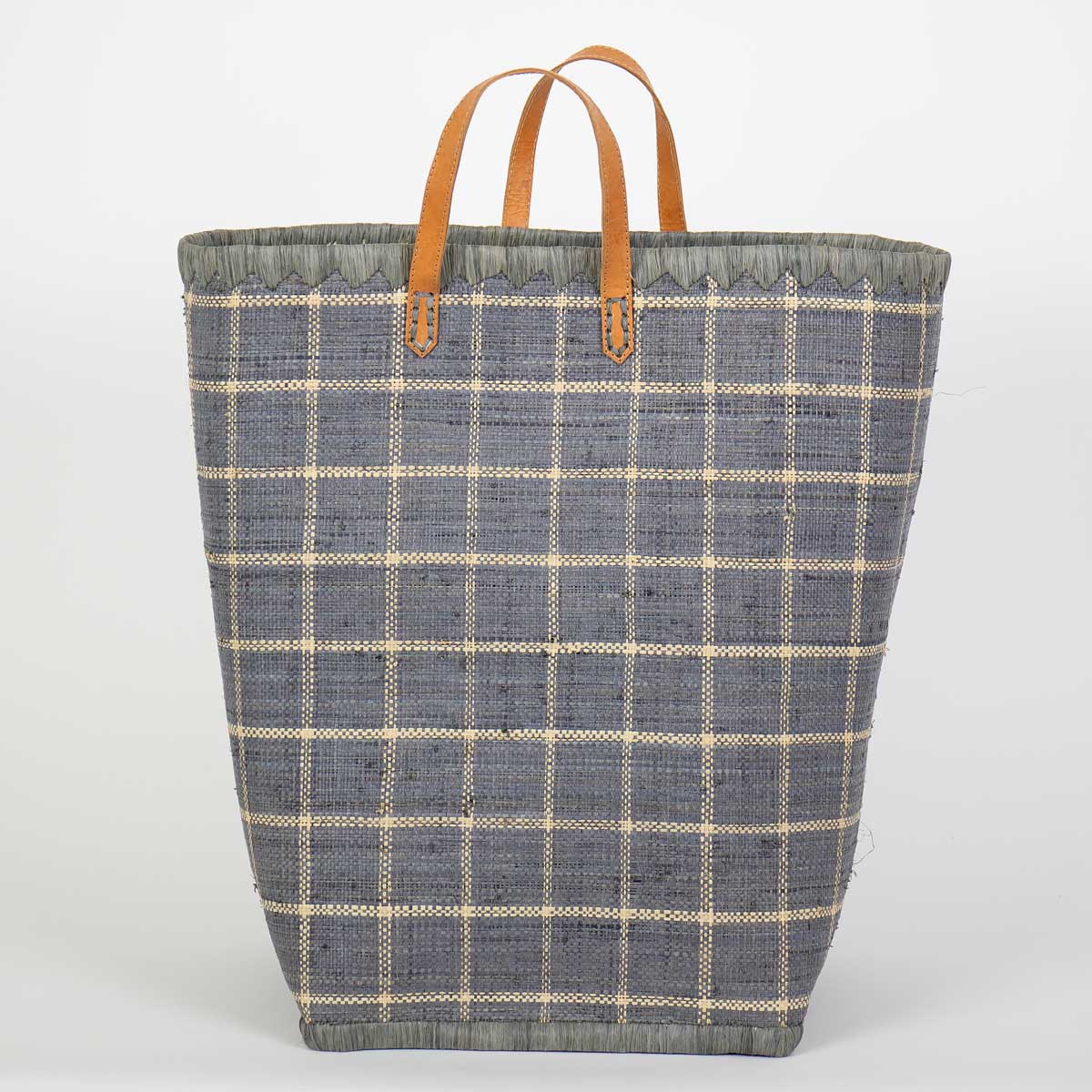 RAFFIA Laundry basket, grey
