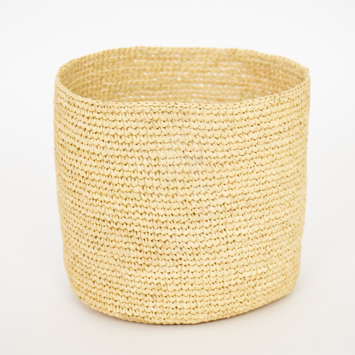 RAFFIA Basket M, natural