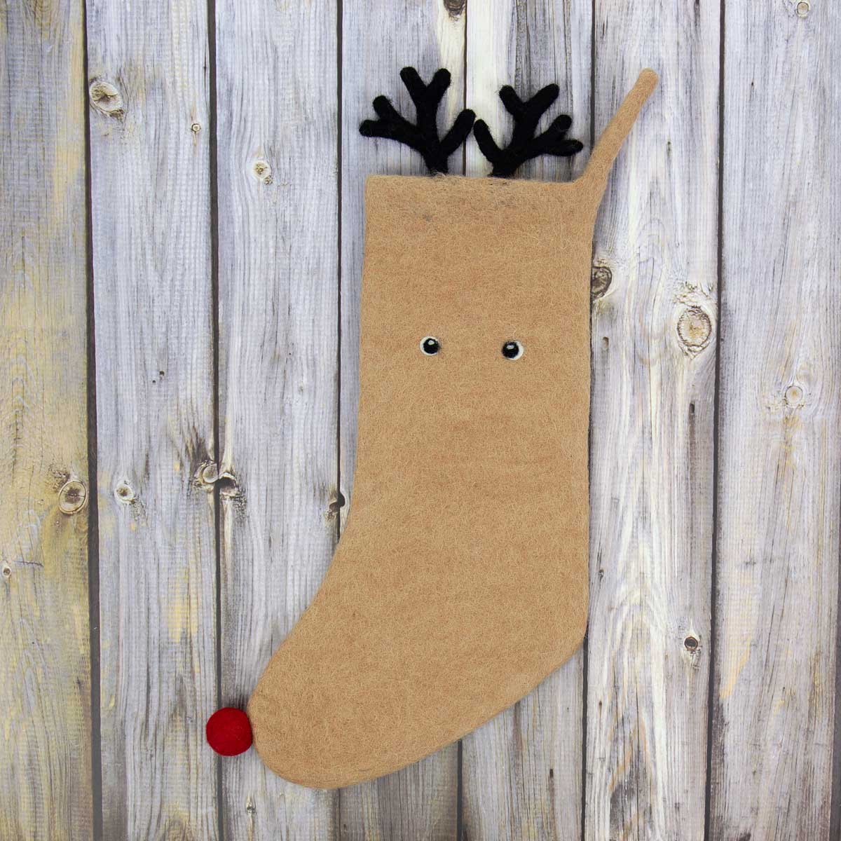 Julstrumpa i ull