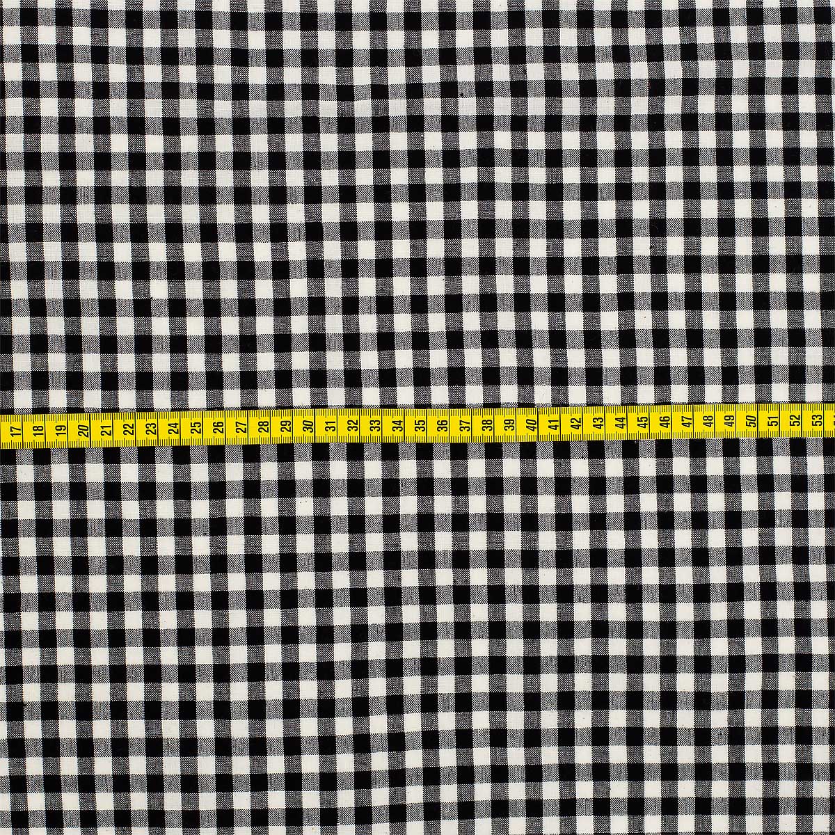 RUTEN Fabric 115 cm, black/white