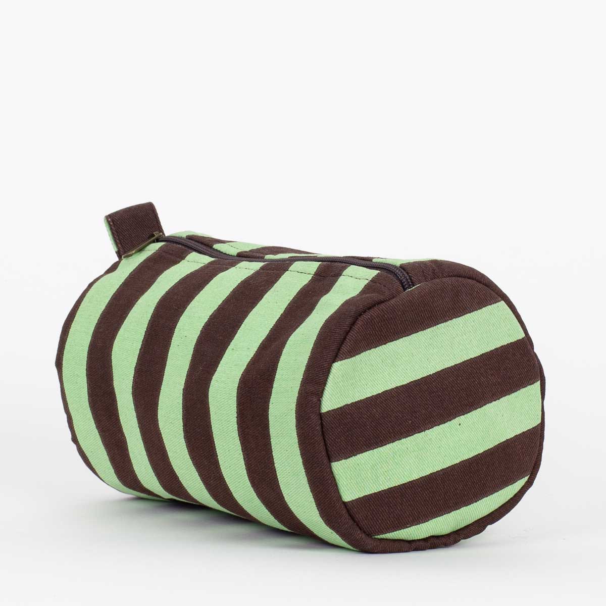 RANDA Toiletry bag, brown/mint