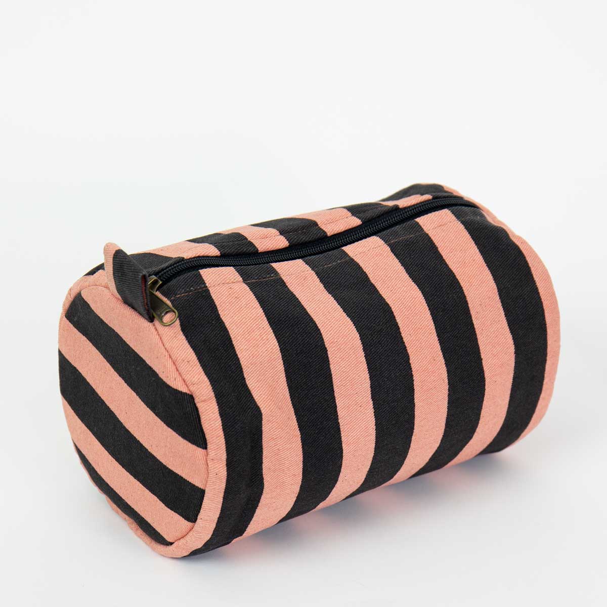RANDA Toiletry bag, black/pink