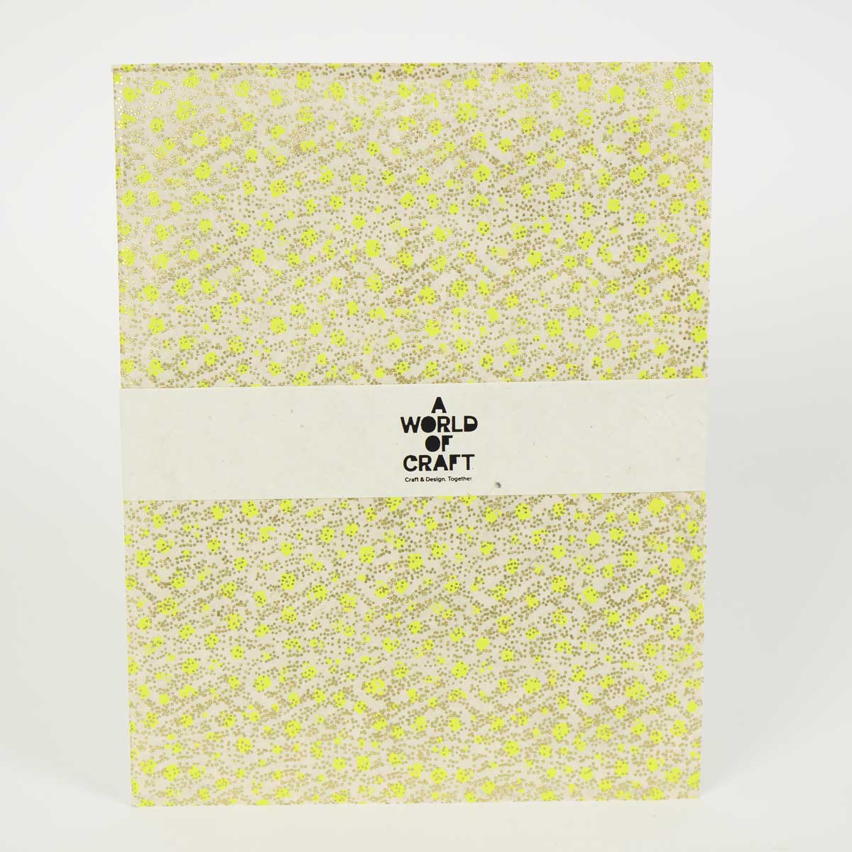 RANUNCULUS Paper sheet 50x70, lime/gold