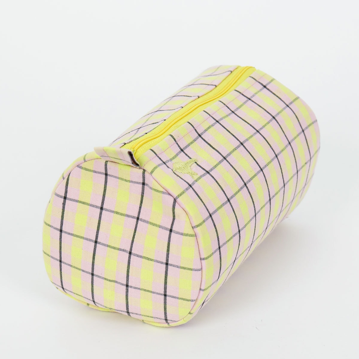 REKO Toiletry bag, pink/yellow