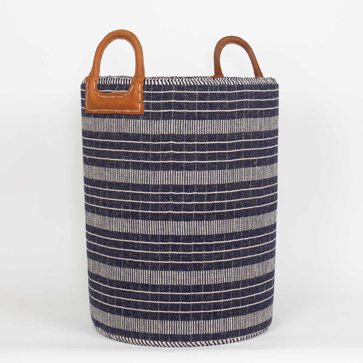 REPS Laundry basket L, blue/white