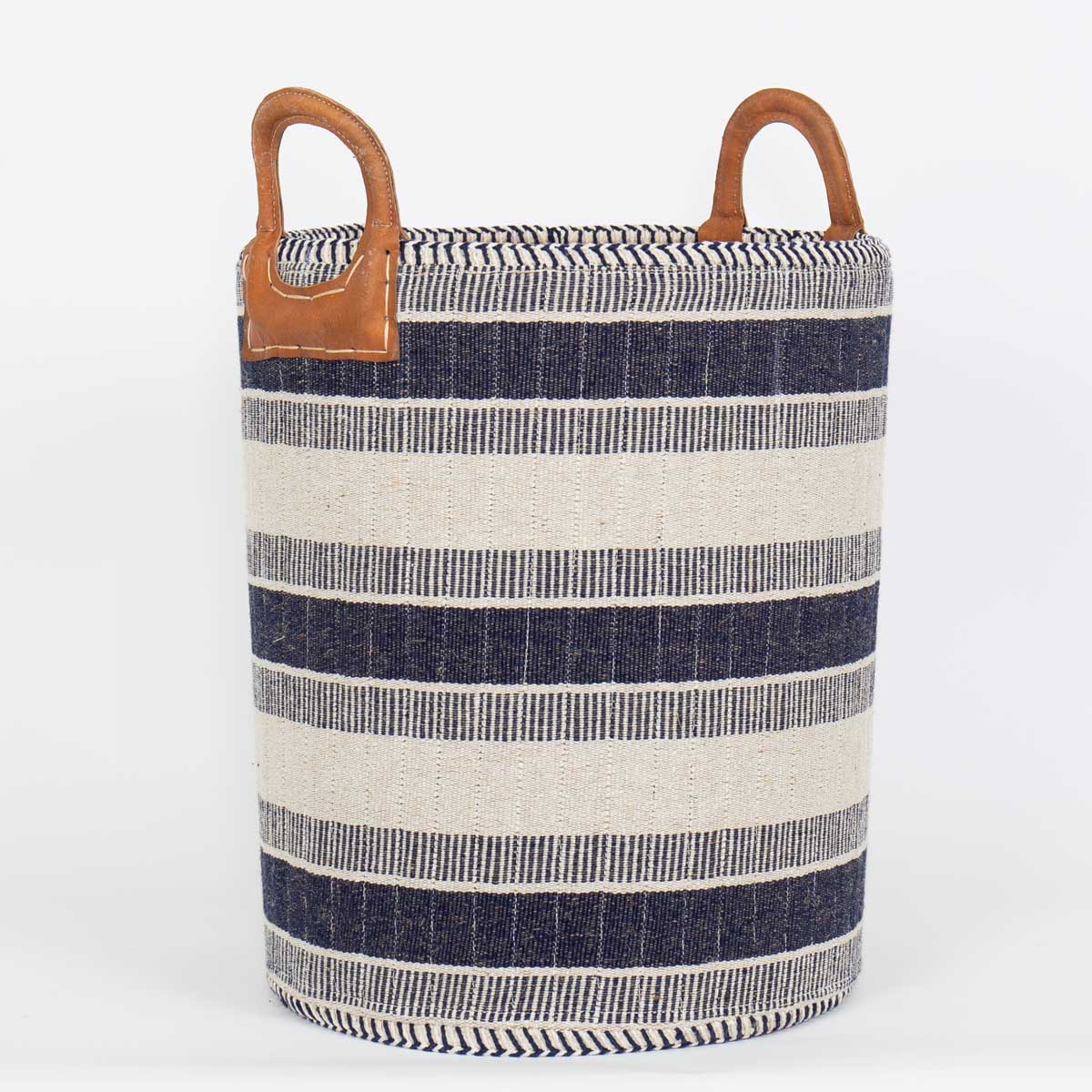 REPS Laundry basket M, blue/white